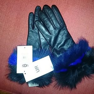 Ugg leather gloves